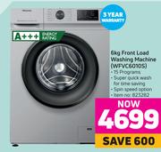 Hisense 6kg Front Load Washing Machine WFVC6010S