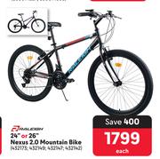 Raleigh 24" Or 26" Nexus 2.0 Mountain Bike