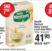 Nestle Nestum Baby Cereal (Just Add Milk) Assorted-500g