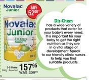 Novalac Juinior 3-5 Years Assorted-800g