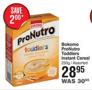 Bokomo ProNutro Toddlers Instant Cereal Assorted-250g
