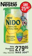Nestle Nido Powdered Drink Assorted-1.8Kg