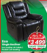 Eco Single Recliner