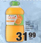Quali Nectar Fruit Juice (Selected)-3Ltr Each