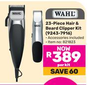 Wahl 23 Piece Hair & Beard Clipper Kit 9243-7916