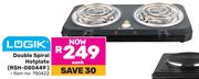Logik Double Spiral Hotplate RSH-080449