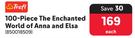 Trefi 100-Piece The Enchanted World Of Anna And Elsa 850018509-Each