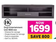 HK Onyx Entertainment Unit 1800mm