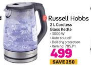 Russell Hobbs Cordless Glass Kettle-2L