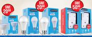 Switched LED Rechargeable 3W Globe Assorted