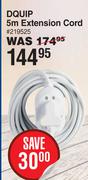 Dquip 5M Extension Cord 