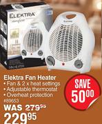 Elektra Fan Heater