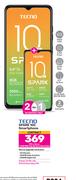 2 x Tecno Spark 10C Smartphone-On 1.2GB Red Top Up Core More Data + On Promo 75