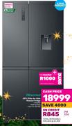 Hisense 631Ltr Side-By-Side Freezer Fridge 837182