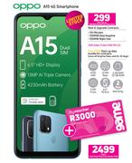 Oppo A15 4G Smartphone-Each