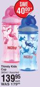 Nuby Thirsty Kids Cup Assorted 360ml- Each