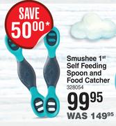 Smushee 1st Self Feeding Spoon And Food Catcher