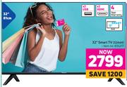 Hisense 32" Smart TV 32A4H