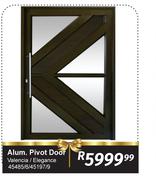 Alum Pivot Door Valencia/Elegance 45485/6/45197/9