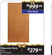 Masonite Horiz Door 32378/32254