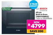 Bosch 60cm Built In Oven HBF010BRIZ