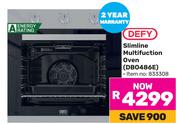 Defy Slimline Multifunction Oven DBO486E