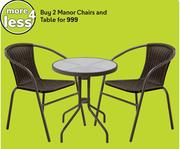 Terrace Leisure Manor Bistro Chair-Each