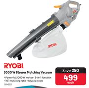 Ryobi 3000W Blower Mulching Vacuum