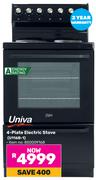 Univa 4 Plate Electric Stove U116B-1