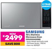 Samsung 40L Stainless Microwave Oven MS405MADXBB
