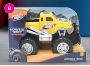 Adventure Wheels Friction Monster Truck Assorted-Each