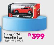 Burago 1:24 Ferrari In Box
