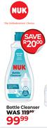 Nuk Bottle Cleanser