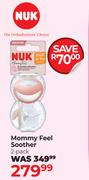 Nuk Mommy Feel Soother 2 Pack