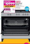 Defy 5-Burner New York Series Gas Cooker DGS902