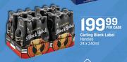 Carling Black Label Handies-24 x 340ml Per Case 