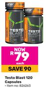 SSA Testo Blast 120 Capsules 826263-Each