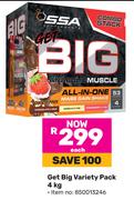 SSA Get Big Variety Pack-4Kg Each
