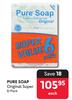 Pure Soap Original Super 6 Pack-Each
