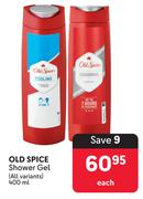 Old Spice Shower Gel (All Variants)-400ml Each
