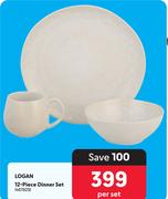Logan 12 Piece Dinner Set-Per Set