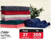 Colibri Capri Range Bath Sheet