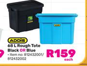 Addis 68L Rough Tote (Black Or Blue) 812432001/812432002