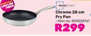 Mainstays Chrome 28cm Fry Pan 850028767