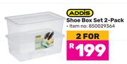 Addis Shoe Box Set (2 Pack) 850029364