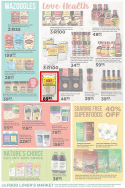 Food Lover's Market Gauteng, Limpopo, North West, Mpumalanga, Free State & Northern Cape : Happy, Healthy Living (31 October - 06 November 2022), page 9