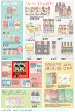 Food Lover's Market Gauteng, Limpopo, North West, Mpumalanga, Free State & Northern Cape : Happy, Healthy Living (31 October - 06 November 2022), page 9