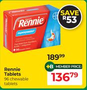 Rennie Tablets 96 Chewable Tablets