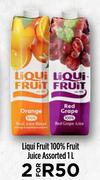 Liqui Fruit 100% Fruit Juice Assorted-For 2 x 1L
