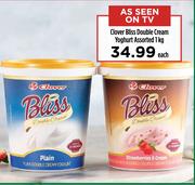 Clover Bliss Double Cream Yoghurt Assorted-1Kg Each